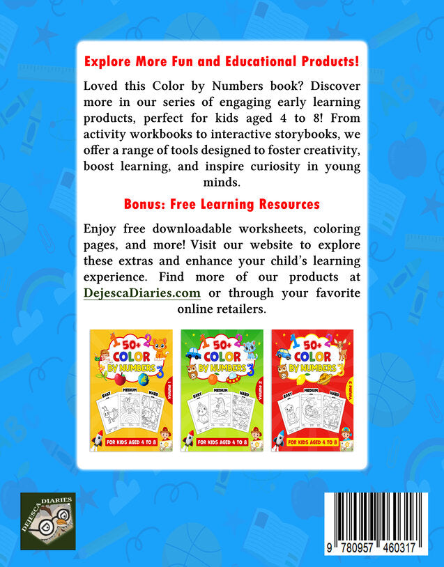 Color By Numbers (Maths)
