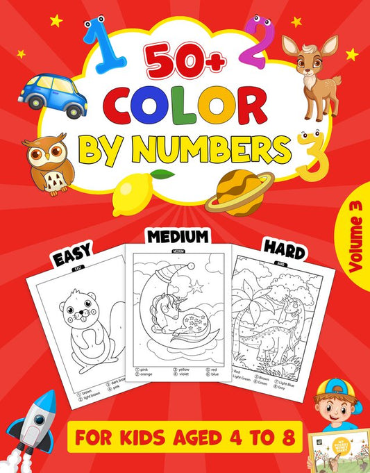 Color-By-Number (Volume 3)
