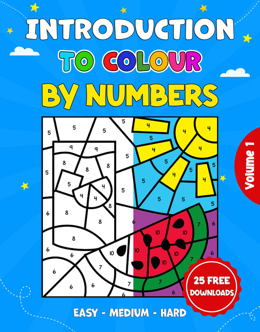 FREE DOWNLOAD - Color By Number Introduction (Vol. 1)