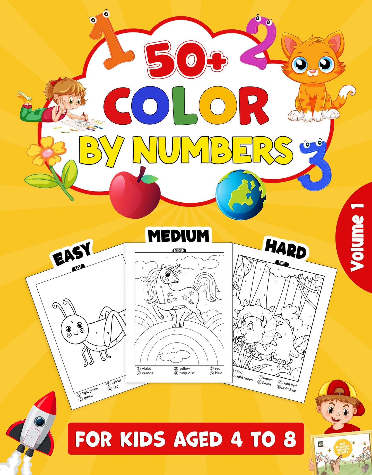 Color-By-Number (Volume 1)