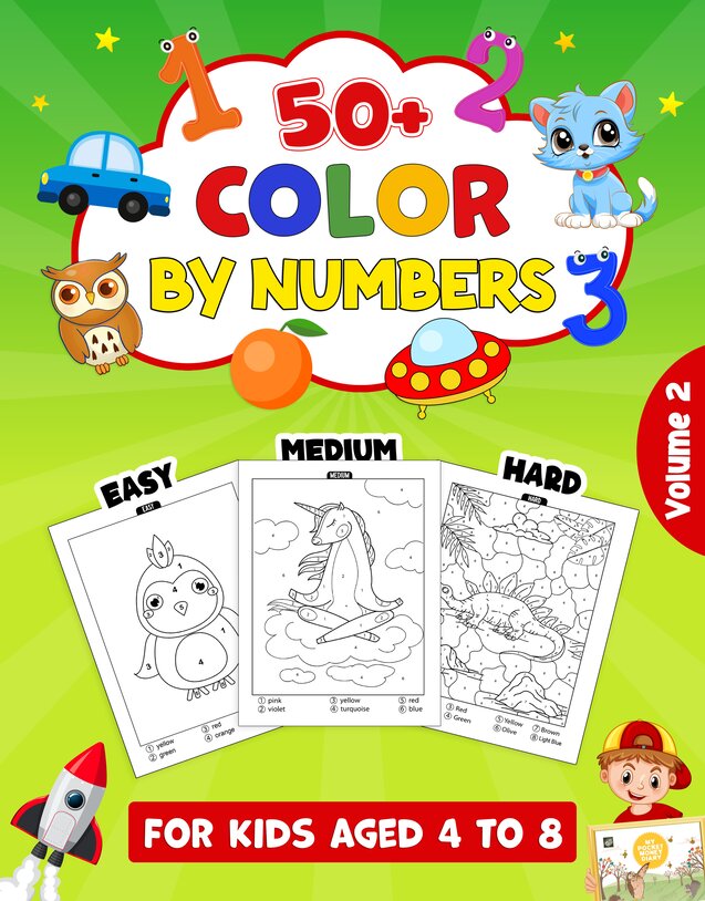 Color-By-Number (Volume 2)