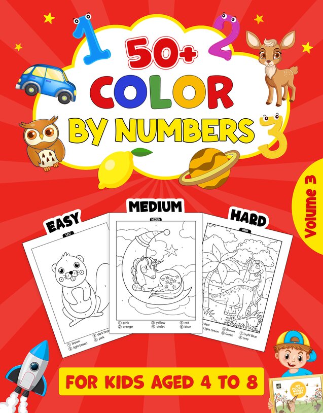 Color-By-Number (Volume 3)