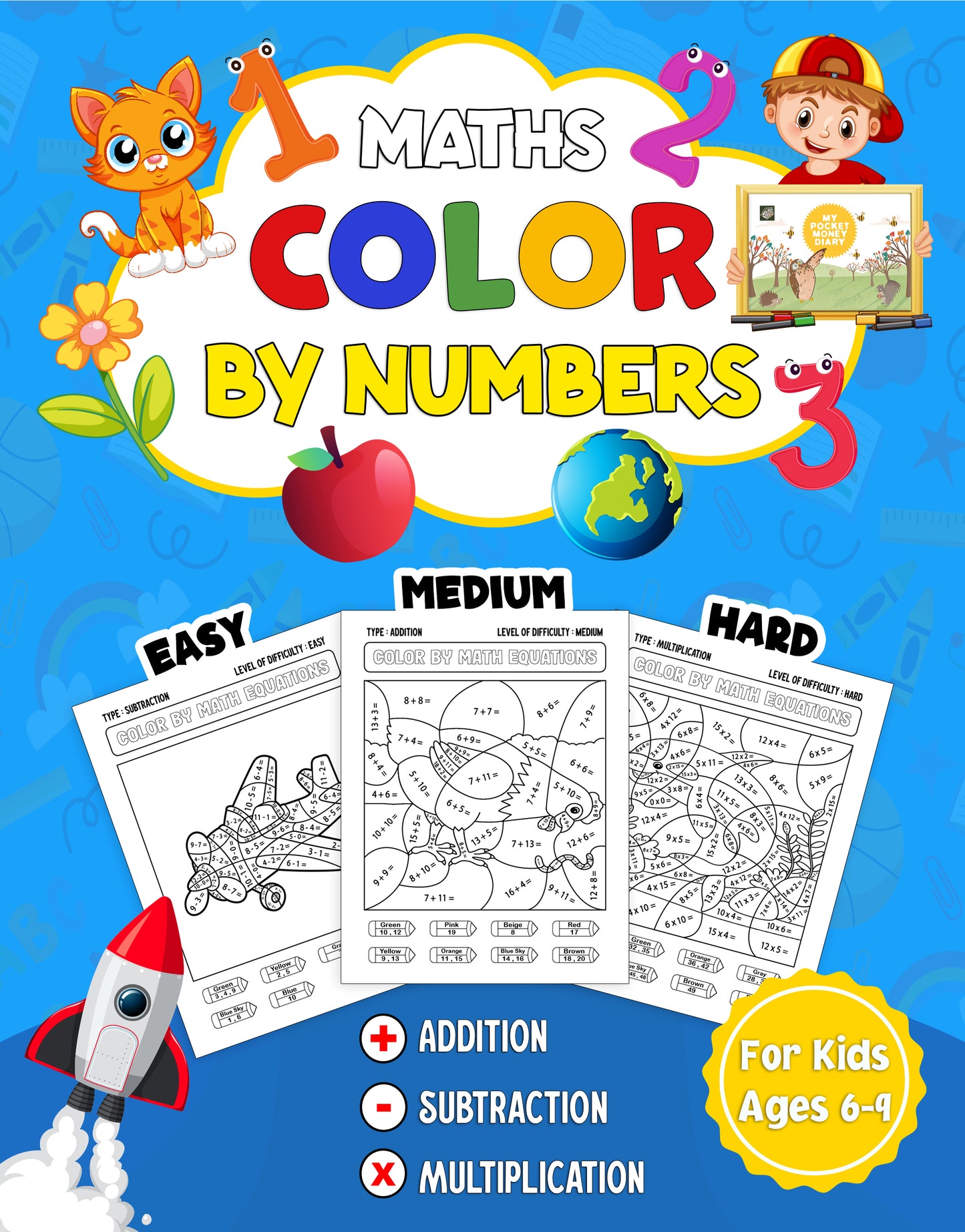 Color-By-Number (Maths)